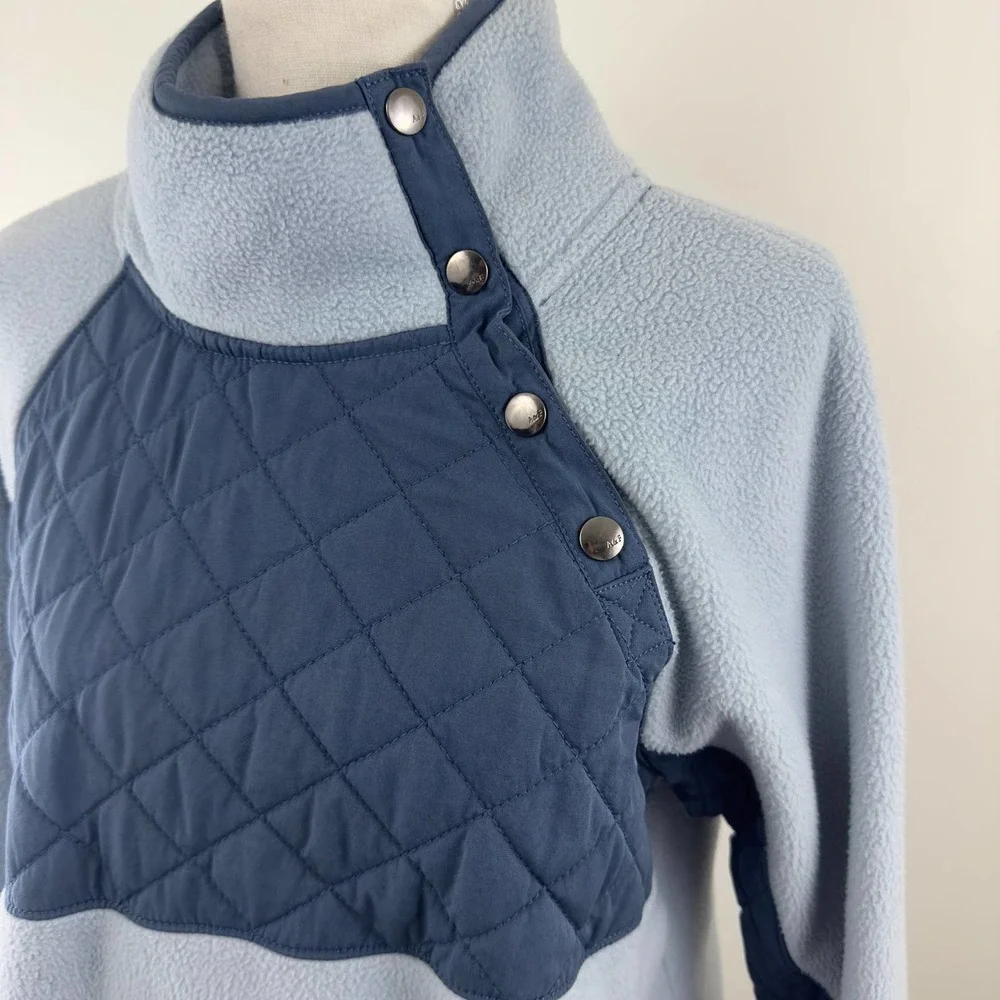 Abercrombie & Fitch‎ fleece blue pullover